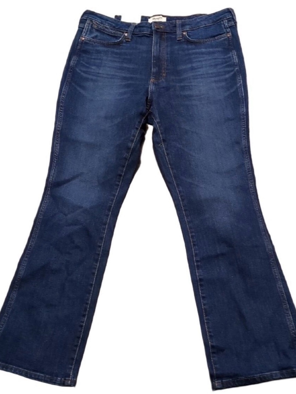 Wrangler Retro Blue High-Rise Boot Cut Jeans